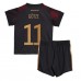 Německo Mario Gotze #11 Dětské Oblečení Venkovní Dres MS 2022 Krátkým Rukávem (+ trenýrky)